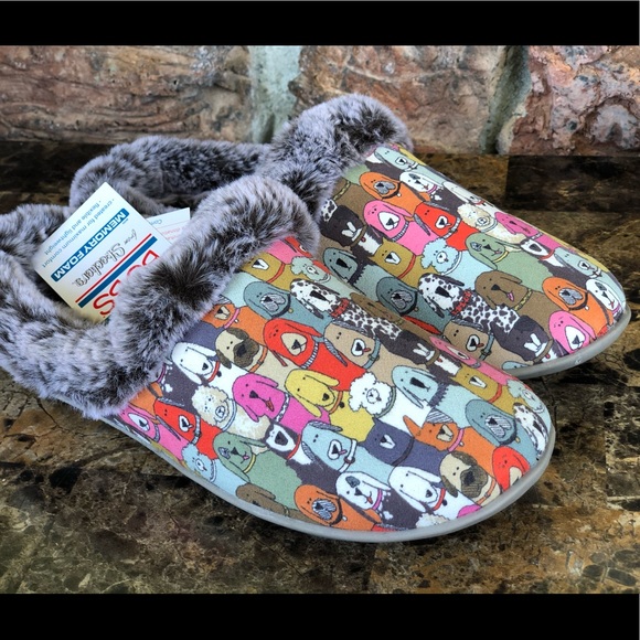 Skechers  Dog Cuddle Mutts Slip On Casual Shoes - Picture 3 of 16